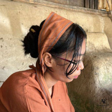 Handwoven Head Wrap "Kembang Komak"