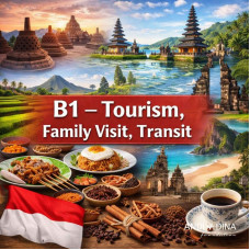 Perpanjangan Izin Tinggal Visa Indonesia B1 - Wisata (Visa Kunjungan saat Kedatangan)